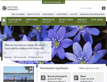 Tablet Screenshot of huittistenseurakunta.fi